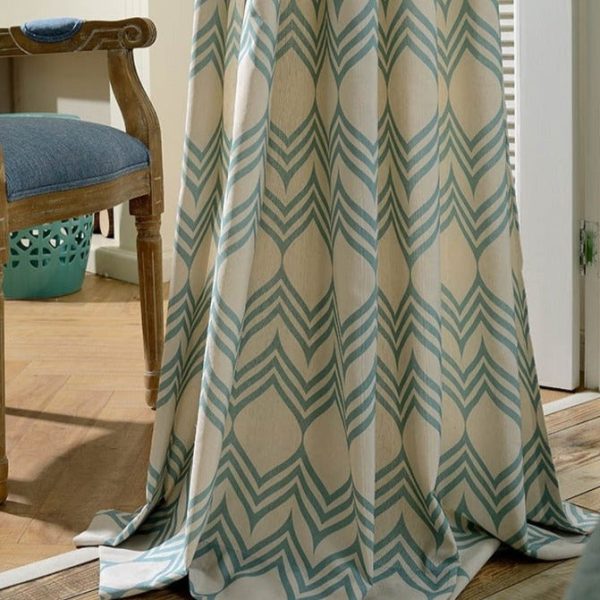 Rideau Scandinave Larvik en situation