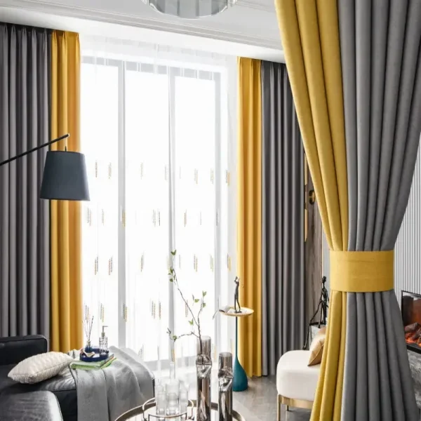 rideaux avancés salon